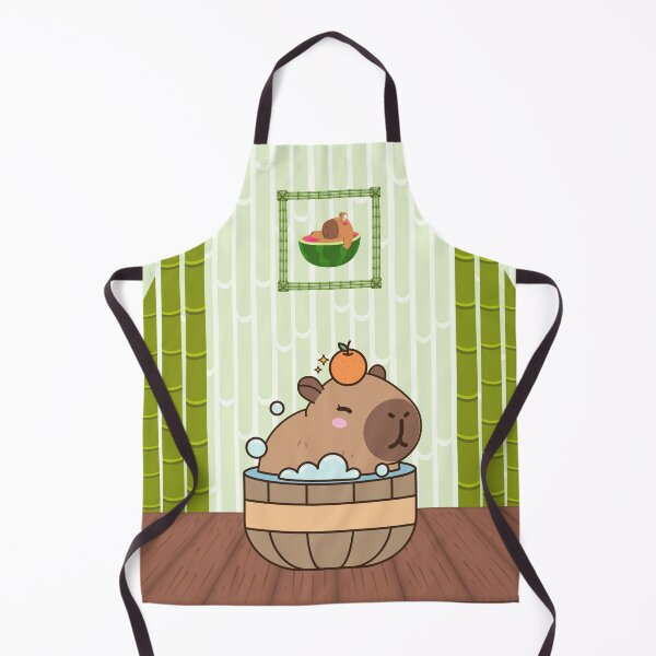 Item preview, Capybara bathe designed and sold by ArsyCreation.