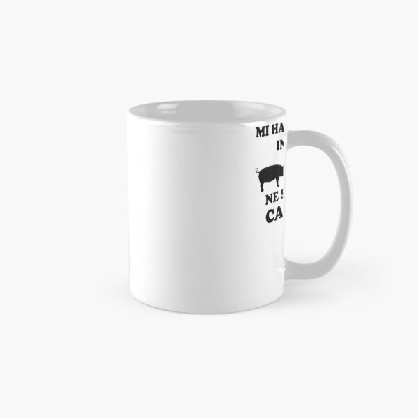 Item preview, Mi hanno gettato in mezzo ai maiali ne sono uscito capocollo Funny white designed and sold by superpixus.