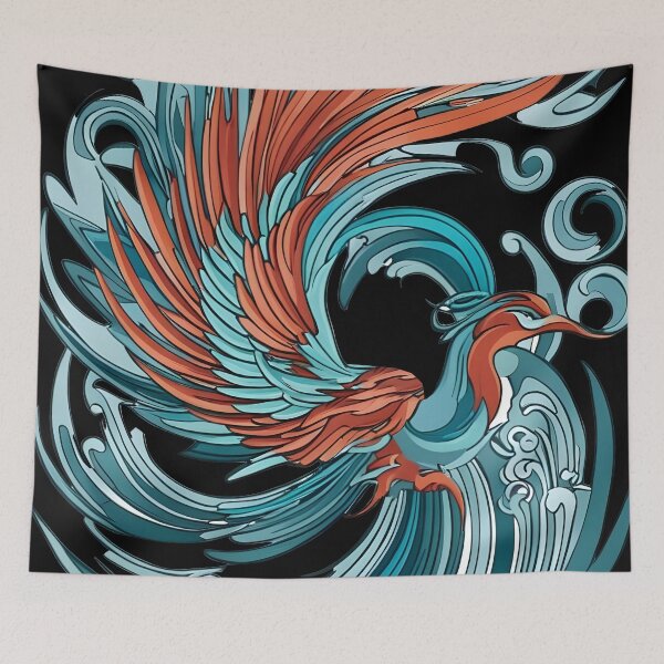 Item preview, wild phoenix designed and sold by aliraweb.
