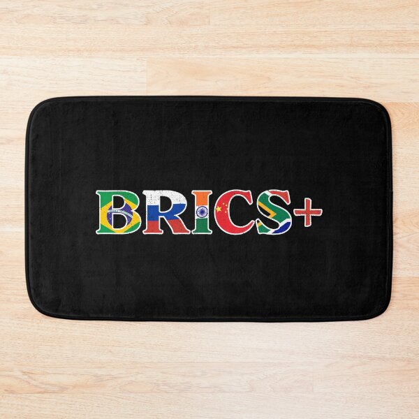 Item preview, BRICS+ Flags Symbol of Unity - Brazil, Russia, India, China, South Africa designed and sold by venomousvector.