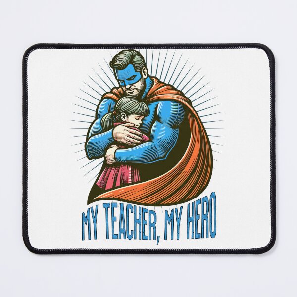 Item preview, My Teacher My Hero - Superhero Sir designed and sold by CyberWindow.