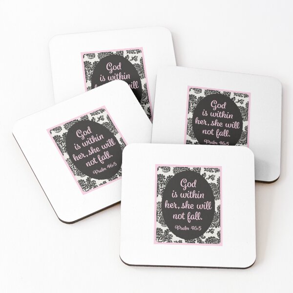 Item preview, God is within her, she will not fall. Psalm 46:5  designed and sold by Grace-n-Gussy.
