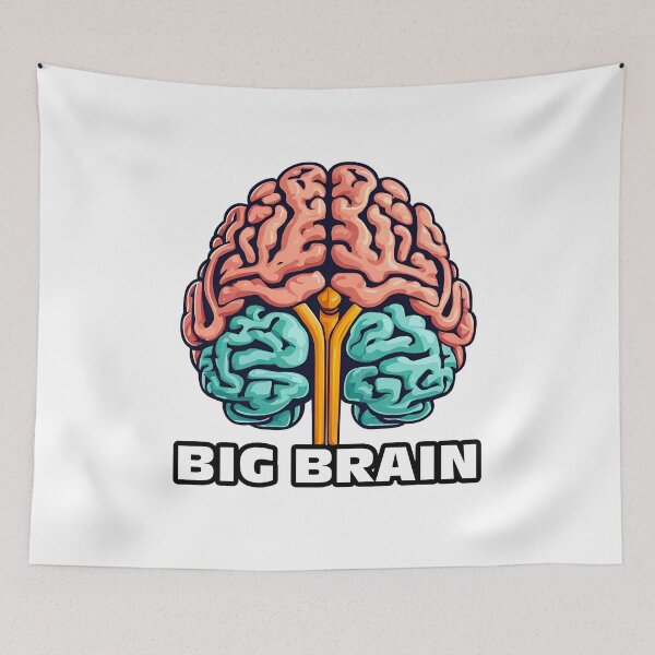 Item preview, Big Brain 3 designed and sold by Tom-Johnson.