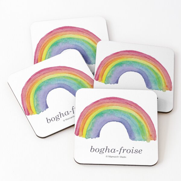 Item preview, bogha-froise | rainbow Scottish Gaelic (Gàidhlig) translation designed and sold by Mamaidh Made.