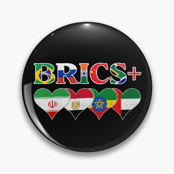 Item preview, BRICS+ Nations  Flags - Brazil, Russia, India, China, South Africa designed and sold by venomousvector.