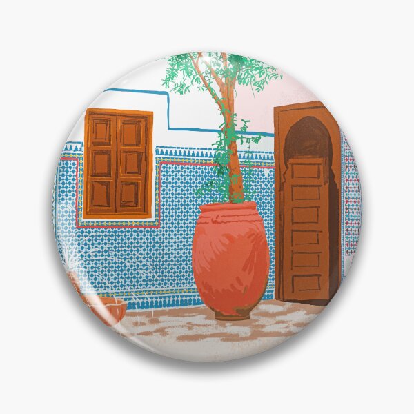 Item preview, Moroccan Villa #painting #illustration designed and sold by 83oranges.com.