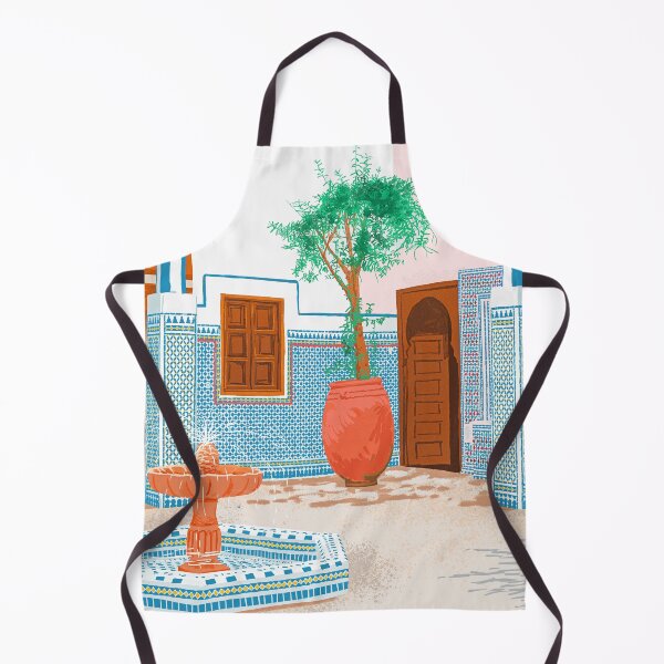 Item preview, Moroccan Villa #painting #illustration designed and sold by 83oranges.com.