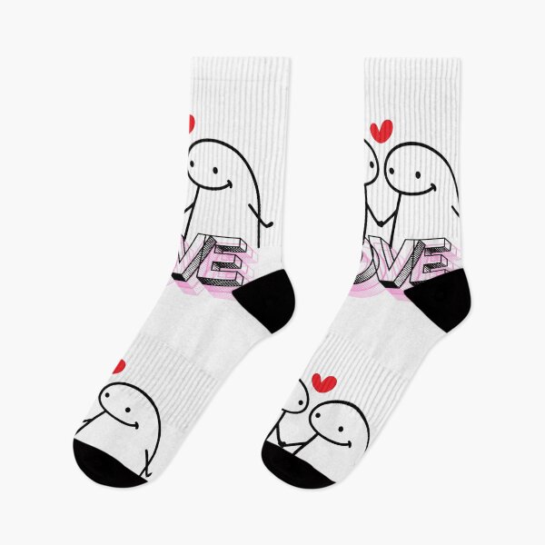 Item preview, Cute cartoon characters expressing love with heart and word LOVE designed and sold by Lucky-jl.