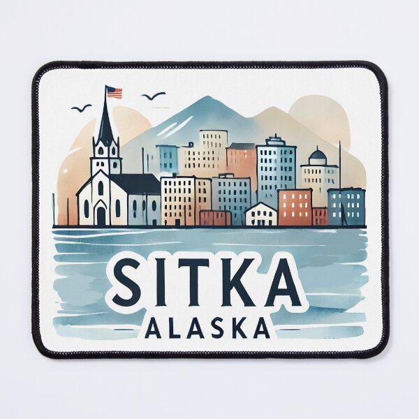 Item preview, Sitka Alaska designed and sold by HowToCanadian.