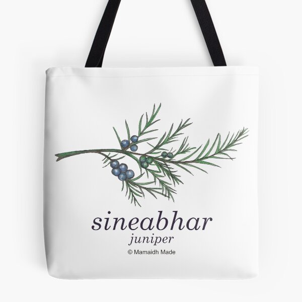 Item preview,  juniper | sineabhar Scottish Gaelic (Gàidhlig) translation designed and sold by Mamaidh Made.