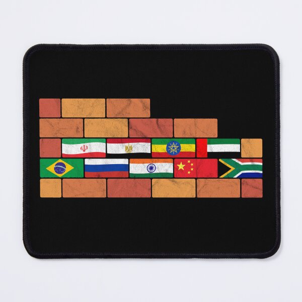 Item preview, BRICS+ Flags - Brics Wall Funny Distressed designed and sold by venomousvector.