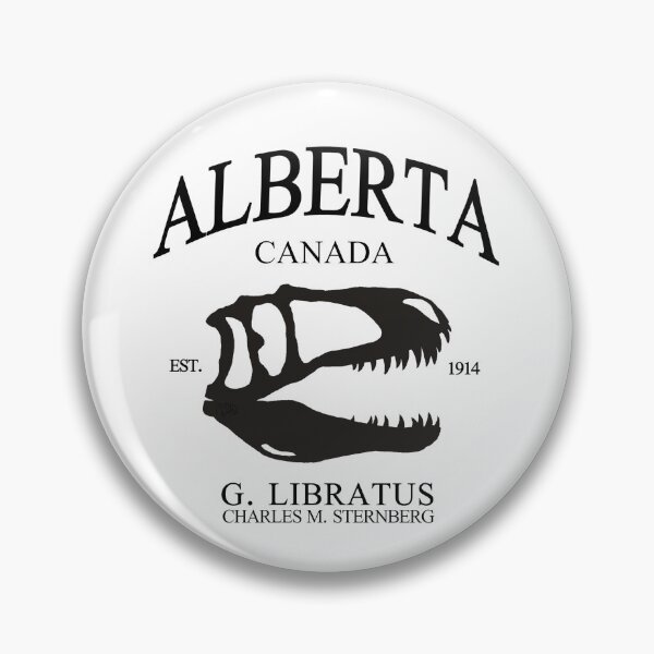 Item preview, Dinosaur, Gorgosaurus, Paleontology Shirt Design, Canada (Black Logo) designed and sold by Magnorthos.