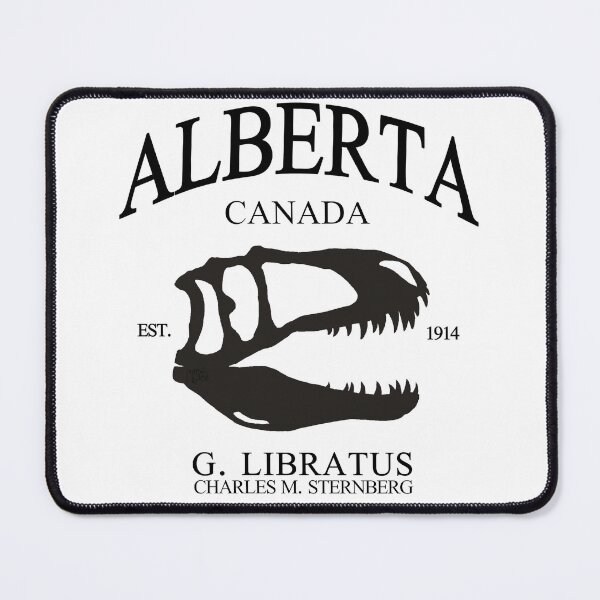 Item preview, Dinosaur, Gorgosaurus, Paleontology Shirt Design, Canada (Black Logo) designed and sold by Magnorthos.