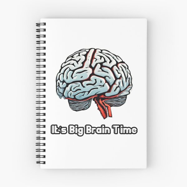 Item preview, It's Big Brain Time 1 designed and sold by Tom-Johnson.