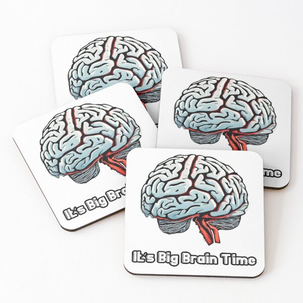 Item preview, It's Big Brain Time 1 designed and sold by Tom-Johnson.