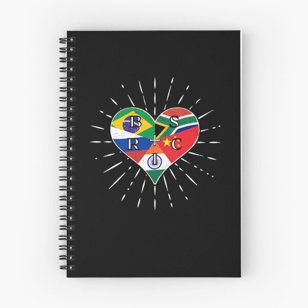 Item preview, BRICS+ Nations Flags Heart - I Love BRICS designed and sold by venomousvector.
