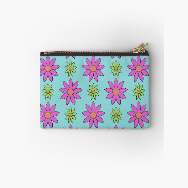 Item preview, blue background flower pattern designed and sold by lotus2lin.