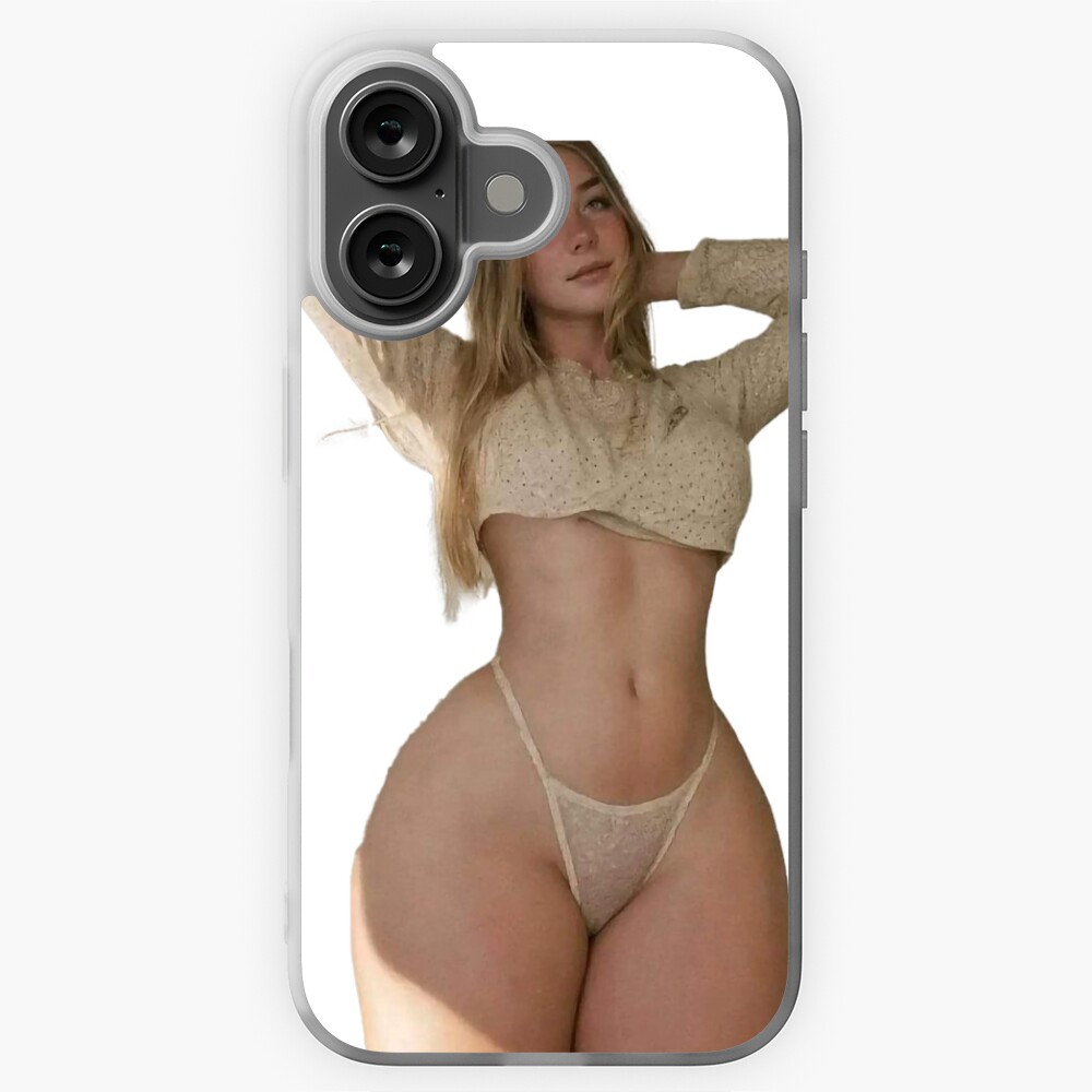 Curvy Blondy (Blanche) Sticker