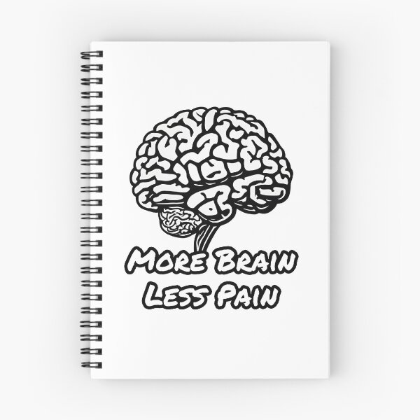 Item preview, More Brain, Less Pain 1 designed and sold by Tom-Johnson.