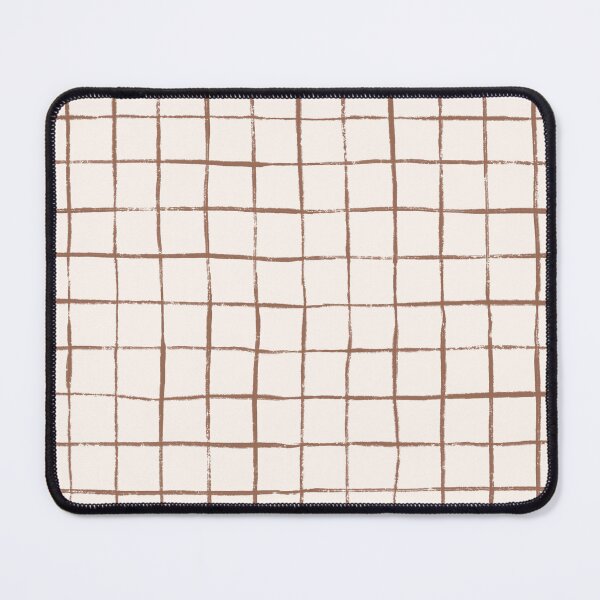 Item preview, Organic textured hand drawn plaid designed and sold by FrancesPoff.