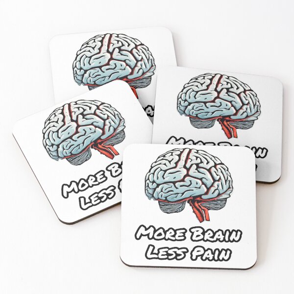Item preview, More Brain, Less Pain 2 designed and sold by Tom-Johnson.