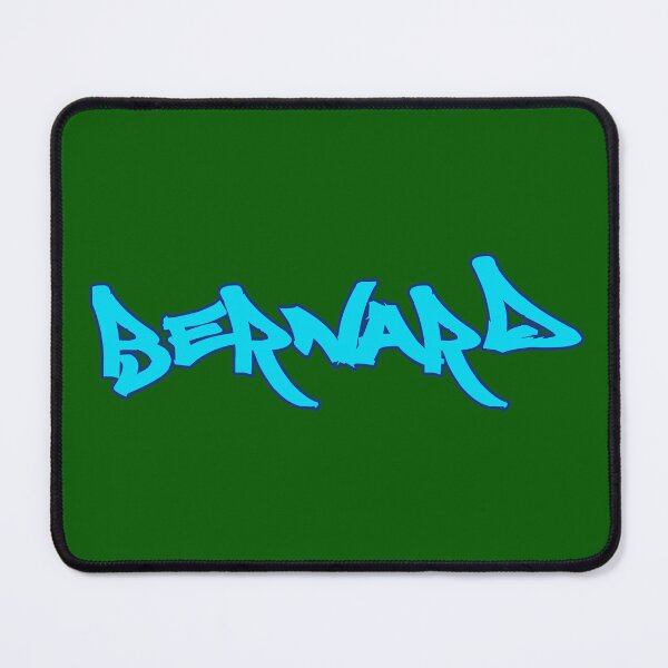 Item preview, Bernard graffiti text turquoise designed and sold by vibeno1.