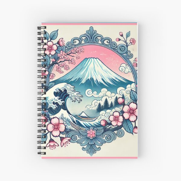 Item preview, Sakura and Mount Fuji designed and sold by Whimsy & Wonder Prints.