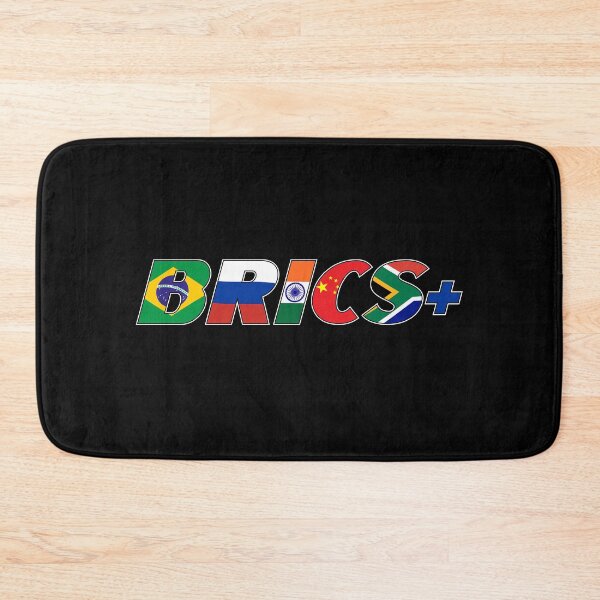 Item preview, BRICS+ Flag - Brazil, Russia, India, China, South Africa designed and sold by venomousvector.