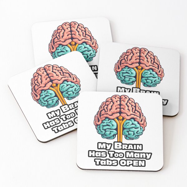 Item preview, My Brain Has Too Many Tabs Open 1 designed and sold by Tom-Johnson.