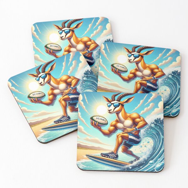 Item preview, Springbok on Holiday  designed and sold by SaltCraft.