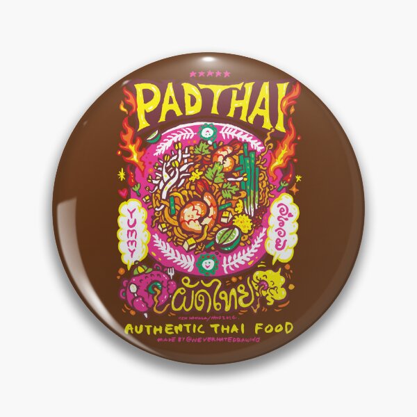 Item preview, Pad Thai, Thai noodle stir fry with a sweet-savoury-sour sauce, brown version designed and sold by Ken Hamala.