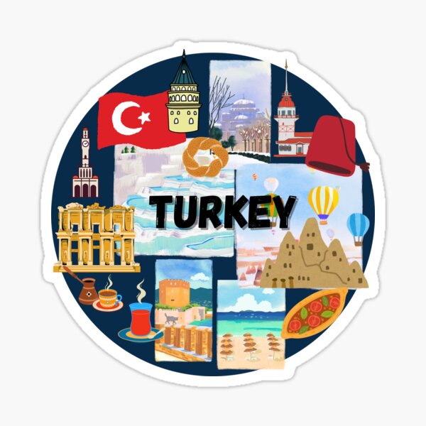 Turkey Travel Sticker