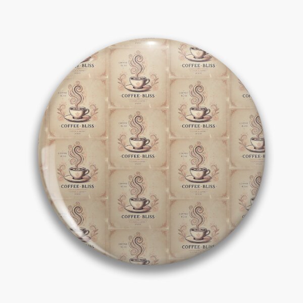 Item preview, Coffee Bliss: Smooth Vintage Elegance designed and sold by bb-tees-by-mlee.