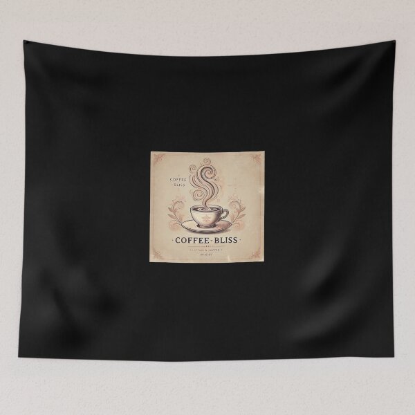 Item preview, Coffee Bliss: Smooth Vintage Elegance designed and sold by bb-tees-by-mlee.