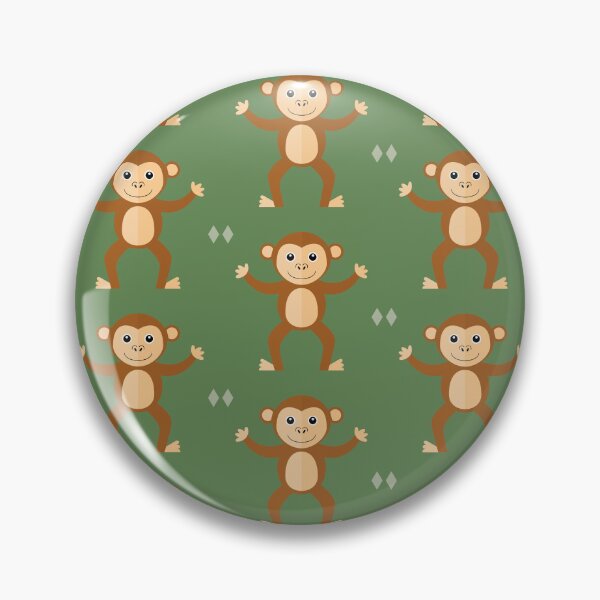 Item preview, Monkeys on green designed and sold by reneesillus.