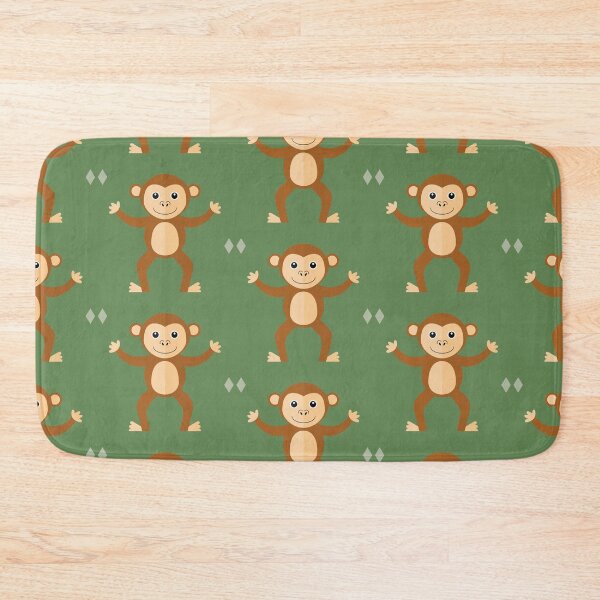 Item preview, Monkeys on green designed and sold by reneesillus.