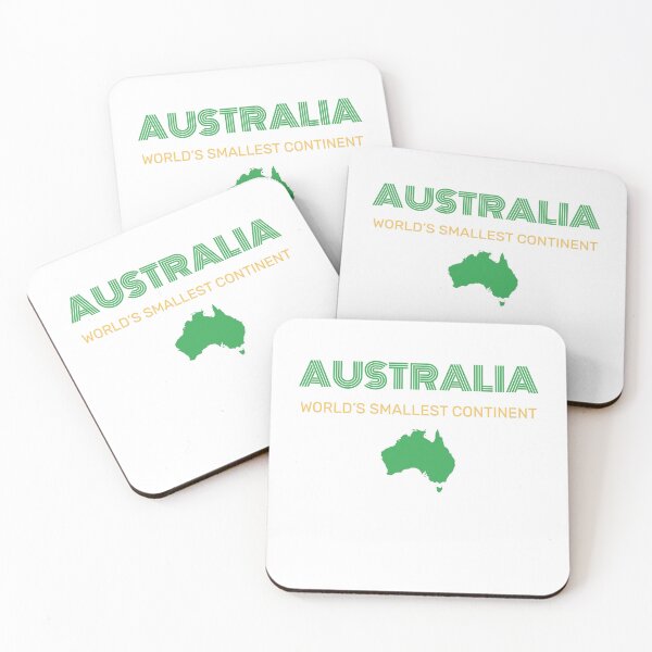 Item preview, Australia World's Smallest Continent designed and sold by MargLandmeter.