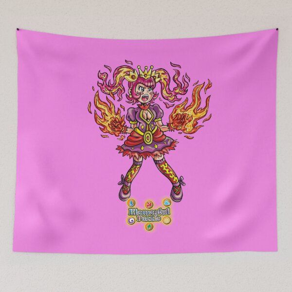 Item preview, Fury Fire Princess designed and sold by ElementalPuzzle.