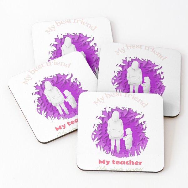 Item preview, My best friend. My teacher. My whole world. My MOM. designed and sold by Nay Nars.