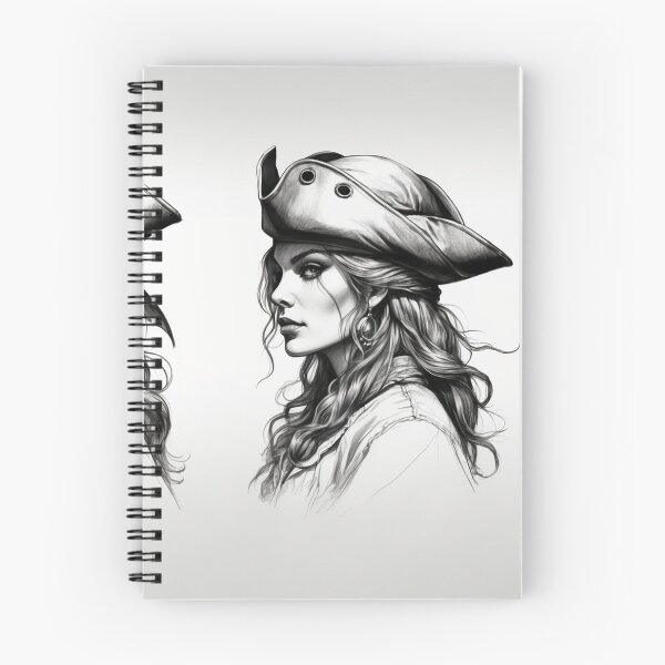 Item preview, Pirate Queen's Profiles - Monochrome Study designed and sold by photoparadise22.