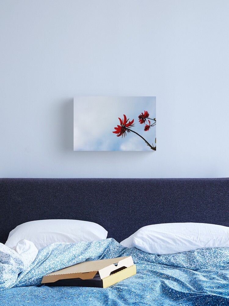 Thumbnail 1 of 3, Canvas Print, Red like fire designed and sold by Andreas Koepke.