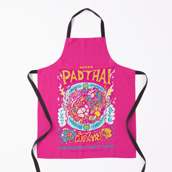 Item preview, Pad Thai, Thai noodle stir fry with a sweet-savoury-sour sauce, comic version designed and sold by Ken Hamala.