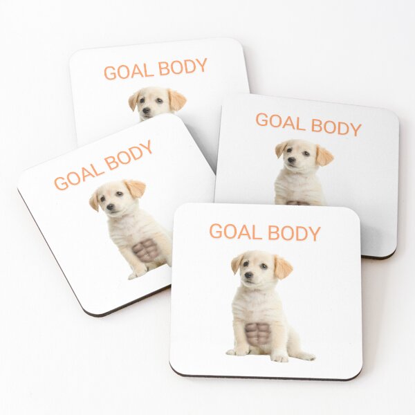 Item preview, GOAL BODY funny puppy shirt designed and sold by PawliticalDesigns .