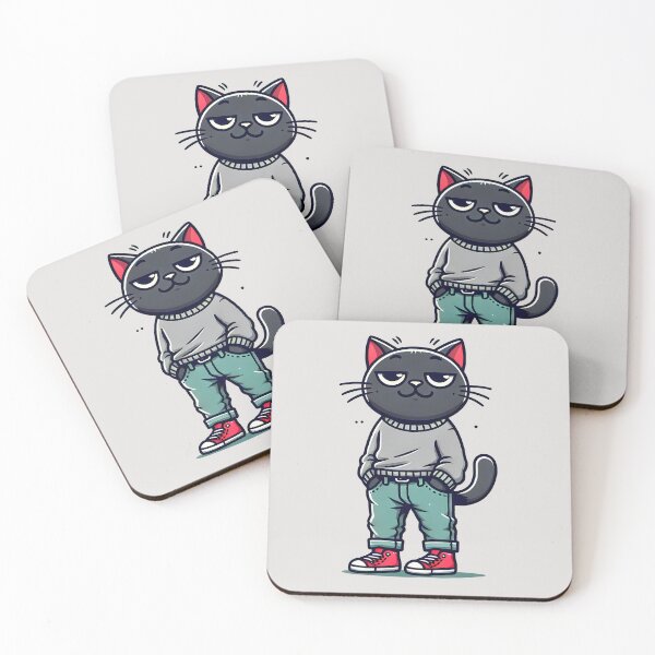 Item preview, Funny Chilled Cat, Love Cats designed and sold by Logiamerch.