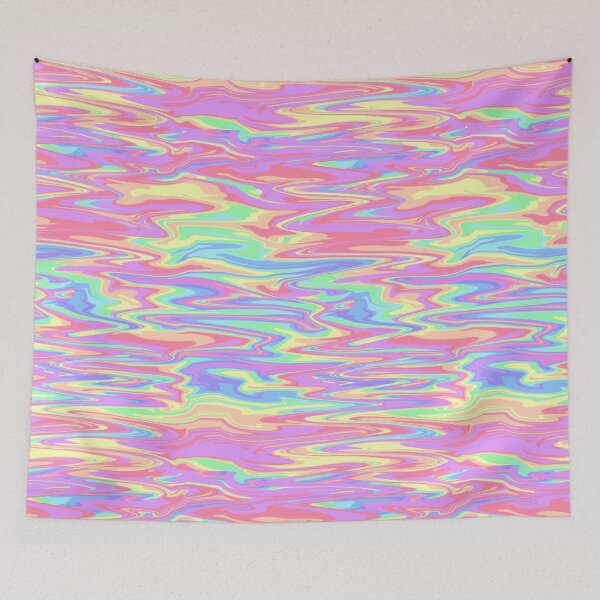 Aperçu de l'œuvre Melty Rainbow Paint Pattern créée et vendue par SaradaBoru.