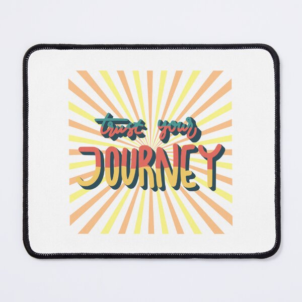Item preview, Trust Your Journey - Inspirational Retro Design designed and sold by RaiyaTees.