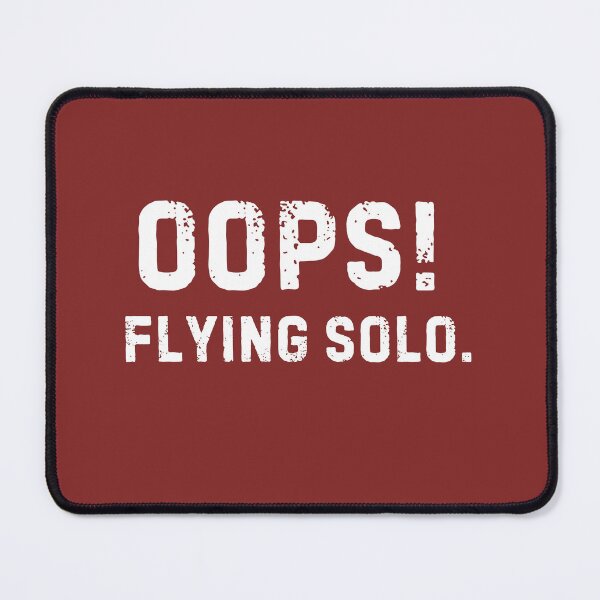 Item preview, Oops! Flying solo designed and sold by Mintic.