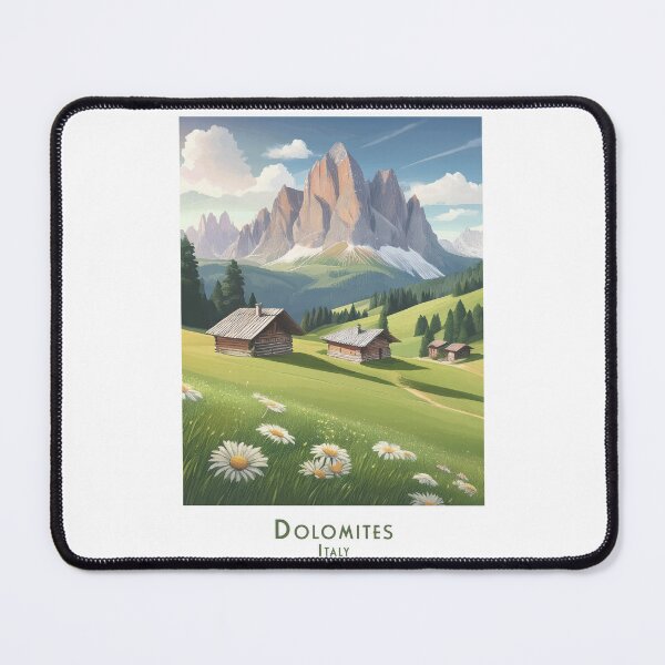 Item preview, Alpine Magic: Vintage Retro Minimal Dolomites in Italy designed and sold by pod24.