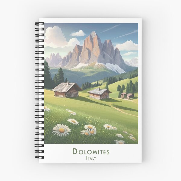 Item preview, Alpine Magic: Vintage Retro Minimal Dolomites in Italy designed and sold by pod24.