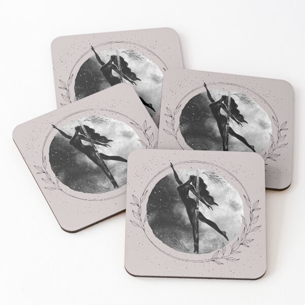 Item preview, Moonlight Pole Dancer - Grace Under the Stars designed and sold by Printicato.